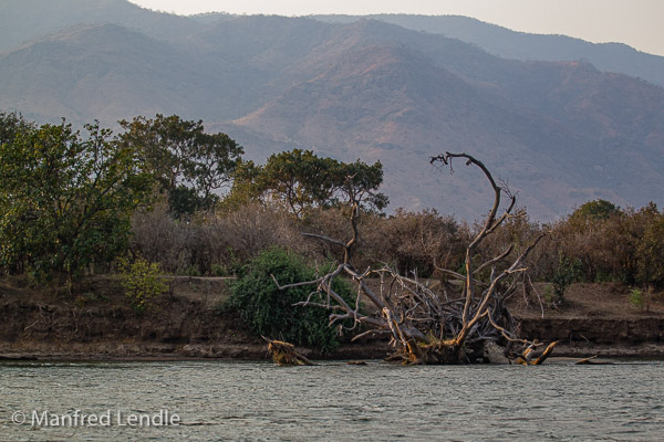 Landschaften Lower Zambezi Nationalpark